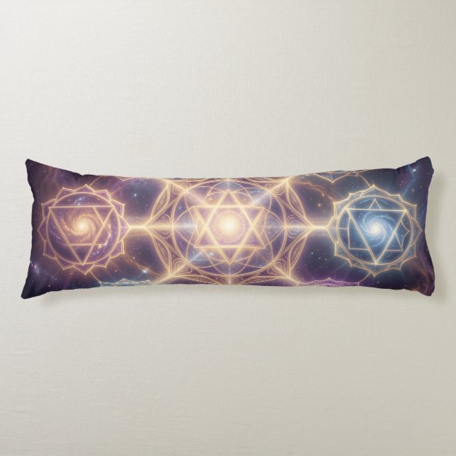 Coussins Longs Die 7 Chakren´7 (Devant)