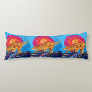Coussins Longs Dinosaure