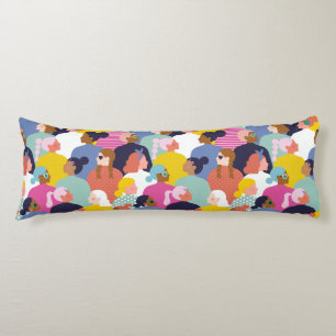 Coussins Longs Diversité des femmes - Femmes de diverses races