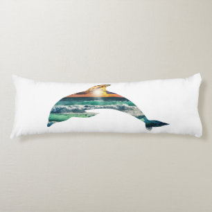 Coussins Longs Dolphin de Sunset Beach