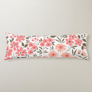 Coussins Longs Douces rêves floraux