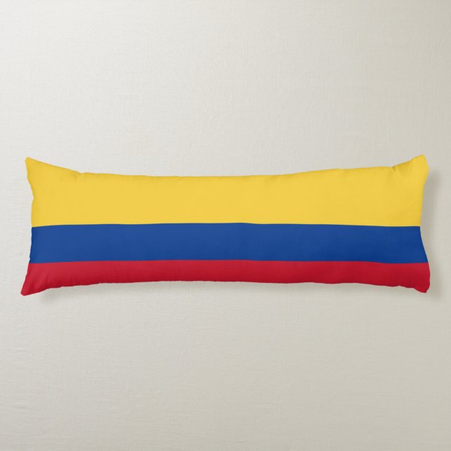 Coussins Longs Drapeau de Colombie (Devant)