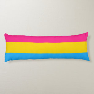 Coussins Longs Drapeau de fierté Pansexual LGBTQ