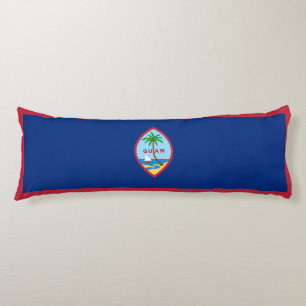 Coussins Longs Drapeau de Guam
