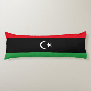 Coussins Longs Drapeau de la Libye