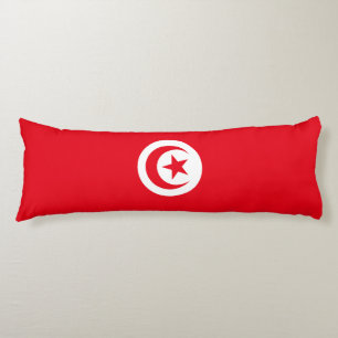 Coussins Longs Drapeau de la Tunisie