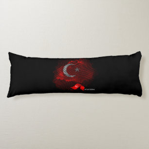 Coussins Longs Drapeau de la Turquie