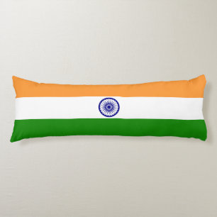 Coussins Longs Drapeau de l'Inde