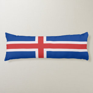 Coussins Longs Drapeau de l'Islande