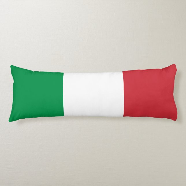 Coussins Longs Drapeau de l'Italie (Devant)