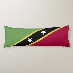 Coussins Longs Drapeau de Saint-Kitts-et-Nevis