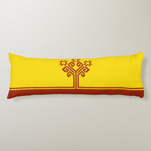 Coussins Longs Drapeau de Tchouvachie (Devant)