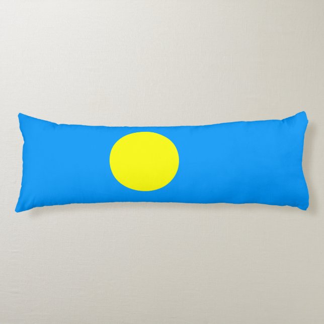 Coussins Longs Drapeau des Palaos (Devant)