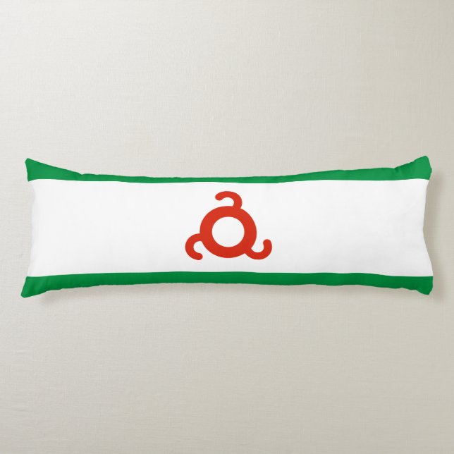 Coussins Longs Drapeau d'Ingushetia (Devant)