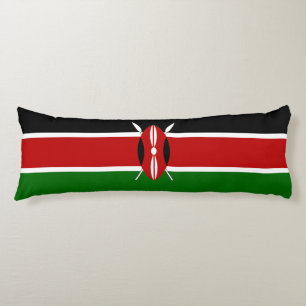 Coussins Longs Drapeau du Kenya