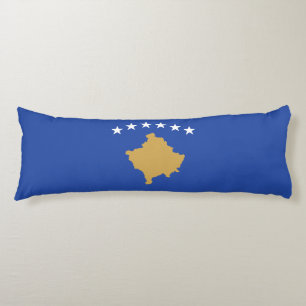 Coussins Longs Drapeau du Kosovo