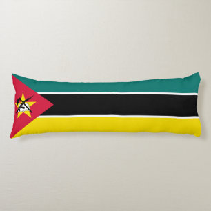 Coussins Longs Drapeau du Mozambique