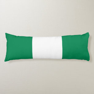 Coussins Longs Drapeau du Nigeria
