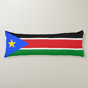 Coussins Longs Drapeau du Soudan du Sud