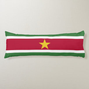 Coussins Longs Drapeau du Suriname