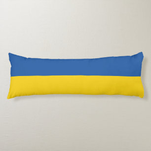 Coussins Longs Drapeau d'Ukraine