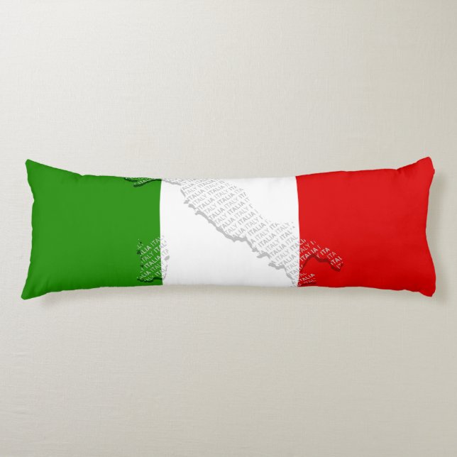 Coussins Longs Drapeau italien (Devant)