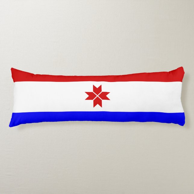 Coussins Longs Drapeau Mordovia (Devant)