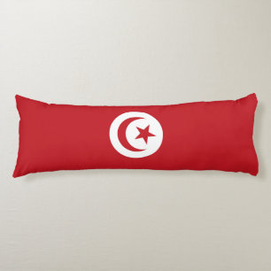 Coussins Longs Drapeau tunisien