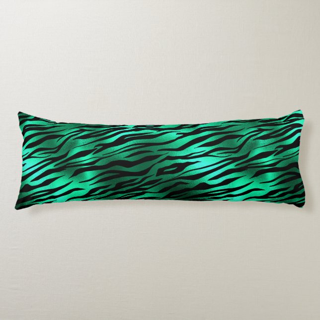 Coussins Longs Emerald and Gold Safari Series Design 10 (Devant)