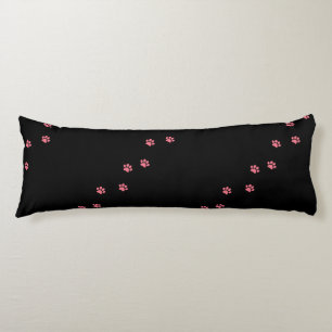 Coussins Longs Empreintes de pattes
