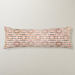 Coussins Longs Enceintes et rayures Motif Oreillers