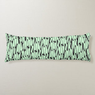 Coussins Longs Engager la dynamique verte de la menthe