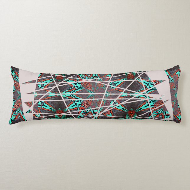 Coussins Longs Étoile fractale de la complexité future rétro (Devant)