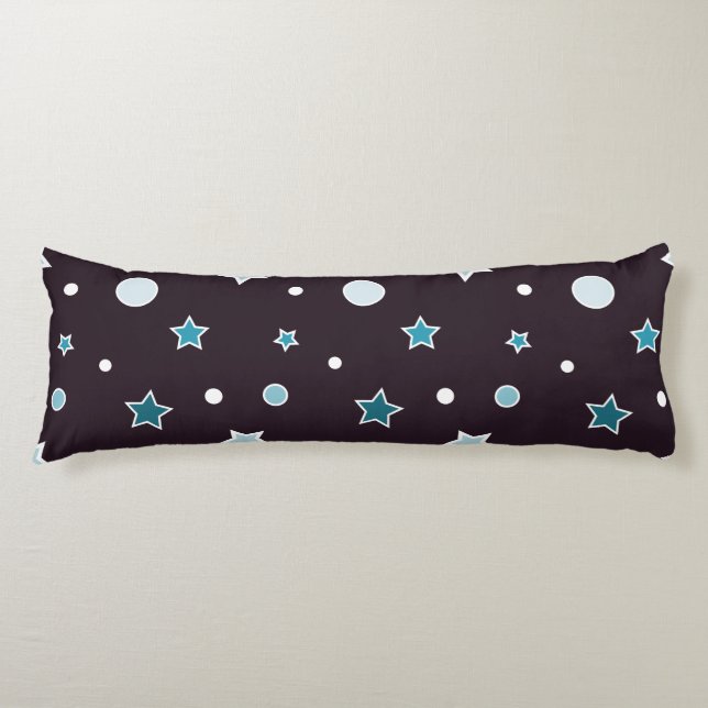 Coussins Longs Étoiles de Noël (Devant)