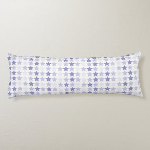 Coussins Longs Étoiles Patriotique Blue Ombre