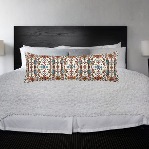 Coussins Longs Fabuleux Automne et Bleu