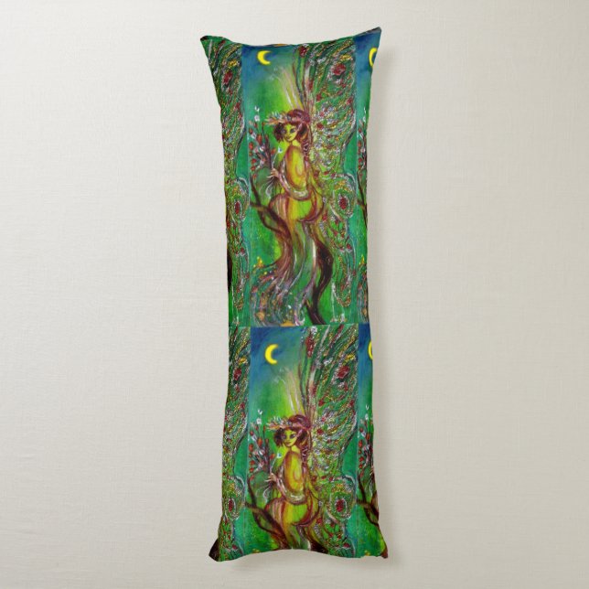 COUSSINS LONGS FAIRY EN VERT (Dos (Vertical))
