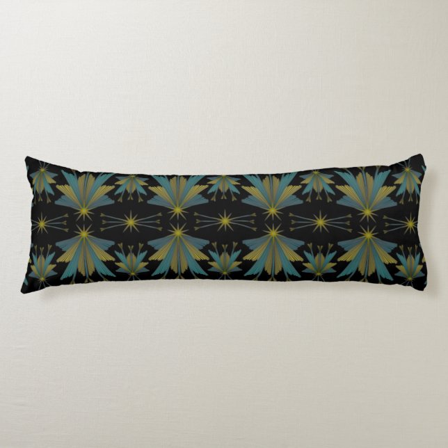 Coussins Longs Fairy Stars Black Body Oreiller (Devant)
