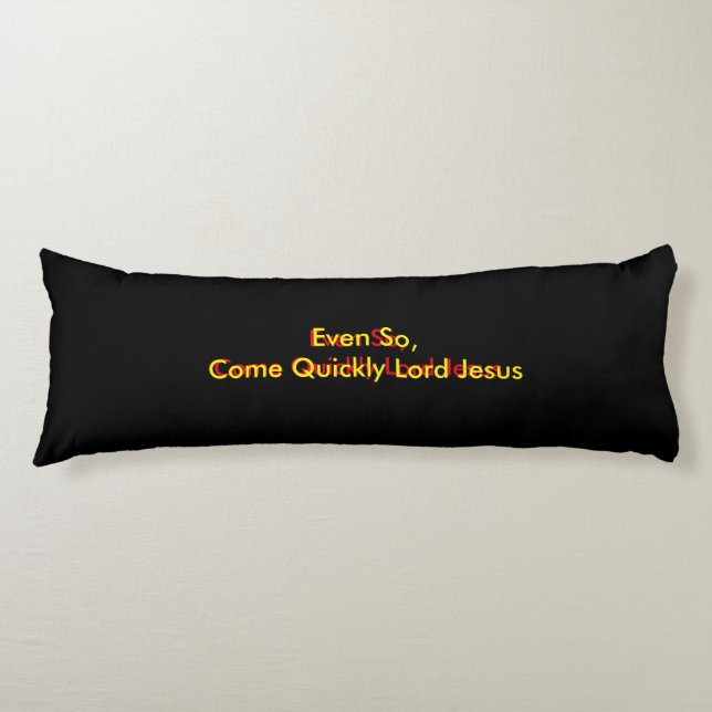 Coussins Longs Faites votre propre corps se reposer (Devant)