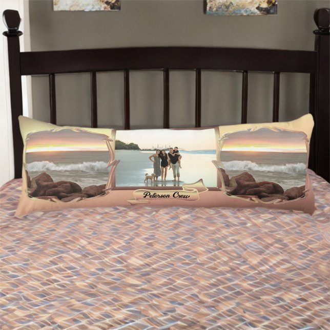 Coussins Longs Family Crew Waves and Boulders 0893 (Créateur téléchargé)