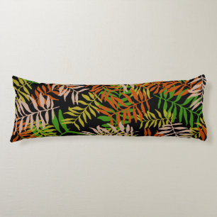 COUSSINS LONGS FEUILLES DE LA NATURE DE LA JUNGLE