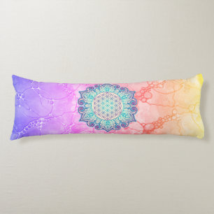 Coussins Longs Fleur De Vie - Indien Mandala 2