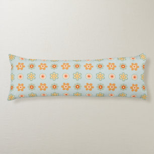 Coussins Longs Fleur Vintage rétro Motif Fleur Faisal Daisy