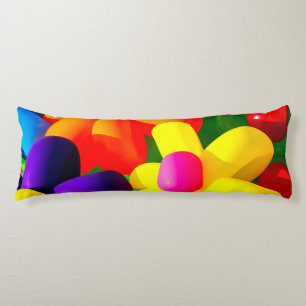 Coussins Longs Fleurs de ballons de jouets