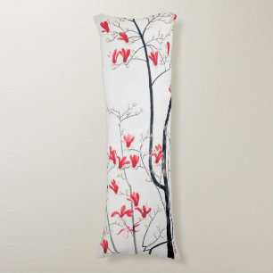 Coussins Longs Fleurs de l'arbre Magnolia, Kobayashi Kokei