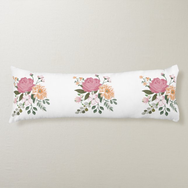 Coussins Longs Fleurs d'eau (Devant)