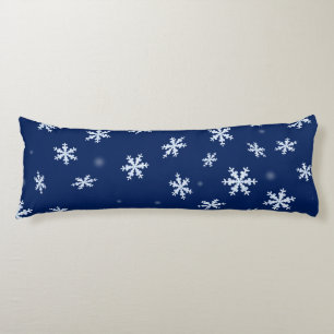 Coussins Longs Flocon de neige