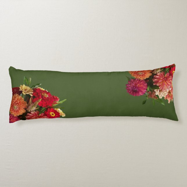 Coussins Longs Floral chaud (Dos)