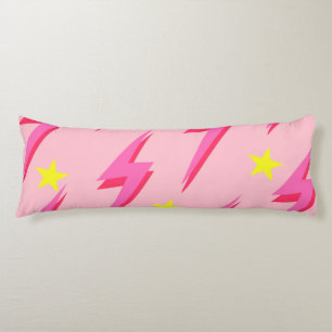 Coussins Longs Foudre rose Stormy Sky & Thunder Flash