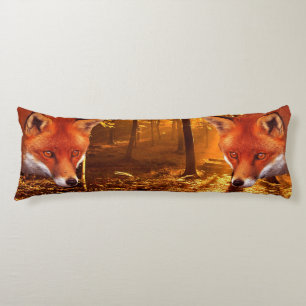 Coussins Longs Fox rouge